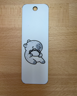 3D záložka do knihy – Kapybara s tacosem